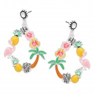 Palm Tree Earring