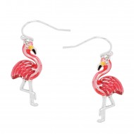 3D Flamingo Earring