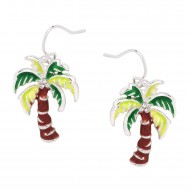 3D Palm Tree Earring