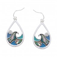 Ocean Wave Earring