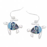 Turtle Opal Earring