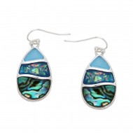 Teardrop Opal Earring