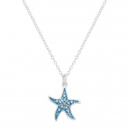 3D Starfish Necklace