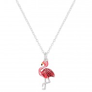 3D Flamingo Necklace