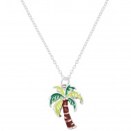 3D Palm Tree Necklace