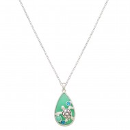 Turtle Seaglass Necklace