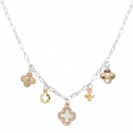 Quatrefoil Necklace