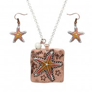 Starfish Necklace Set