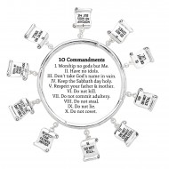 10 Commandments Bracelet