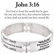 John 3:16 Stretch Bracelet