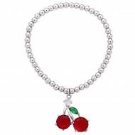 Cherry Stretch Bracelet