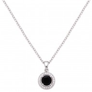 CZ Charm Pendant Necklace