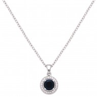 CZ Charm Pendant Necklace