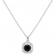 CZ Charm Pendant Necklace