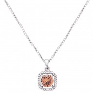 CZ Charm Pendant Necklace