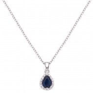 CZ Charm Pendant Necklace