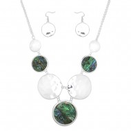 Abalone Necklace Set