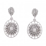 Clear Post Earring