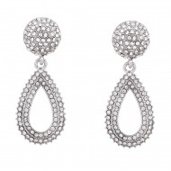 Clear Post Earring