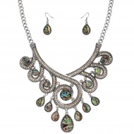 Abalone Necklace Set