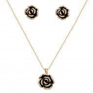 CZ Necklace Earring Set