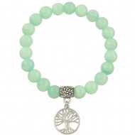 Aqua Jade Bracelet