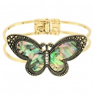 Butterfly Abalone Bangle