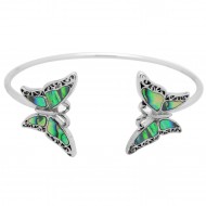 Butterfly Abalone Bangle