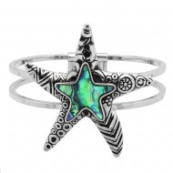 Starfish Abalone Bangle