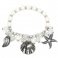 Sea Life Gemstone Bracelet