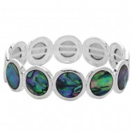 Abalone Stretch Bracelet