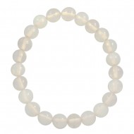 White Opal Stone Bracelet