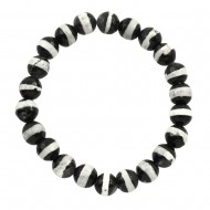 Zebra Marble Bracelet