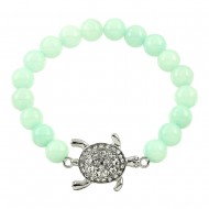 Aqua Jade Bracelet