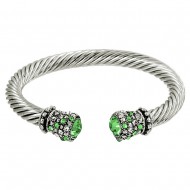 Crystal Wire Bangle