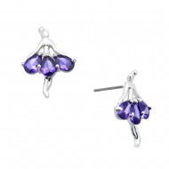 Ballerina CZ Earring