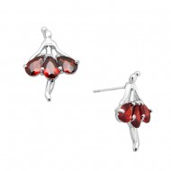 Ballerina CZ Earring