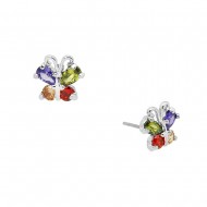 Butterfly CZ Earring