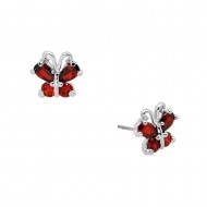 Butterfly CZ Earring