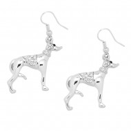 Greyhound Dog Earring