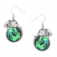 Elephant Abalone Earring