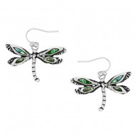 Dragonfly Abalone Earring