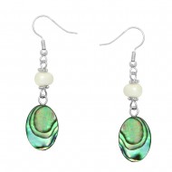 Abalone & Pearl Earring