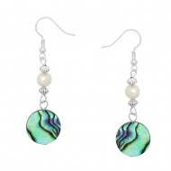 Pearl & Abalone Earring