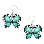 Butterfly Turquoise Earring