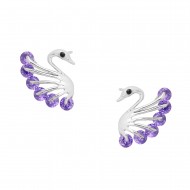 Swan Earring