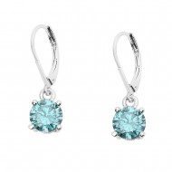 Cubic Zirconia Earring 8mm