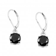 Cubic Zirconia Earring 8mm