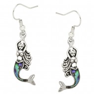 Mermaid Abalone Earring