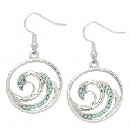 Ocean Wave Earring